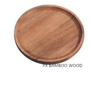 Bandeja do sushi da madeira da acácia redonda do estilo japonês do fornecedor de China