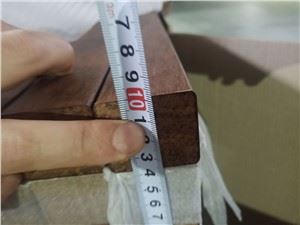 38cm de espessura bambu fio tecido material de construção ao ar livre